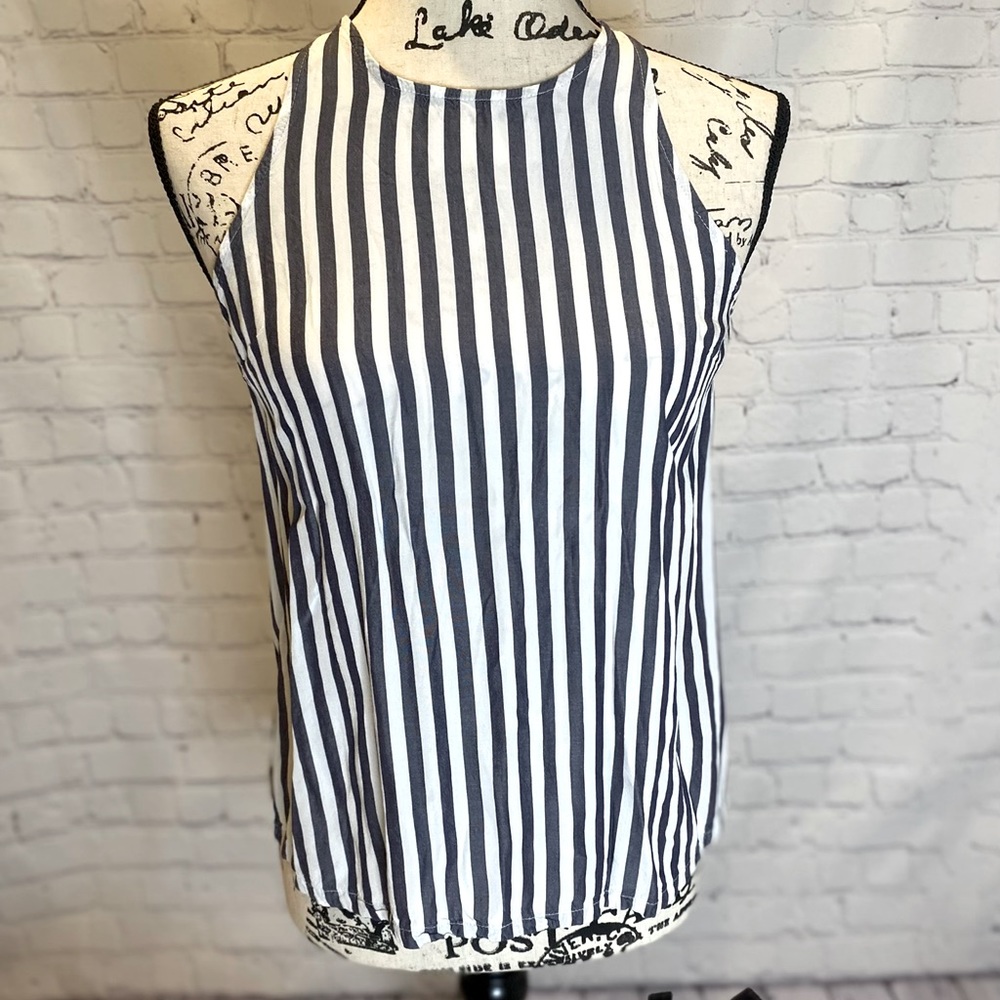 Old navy striped tank blouse